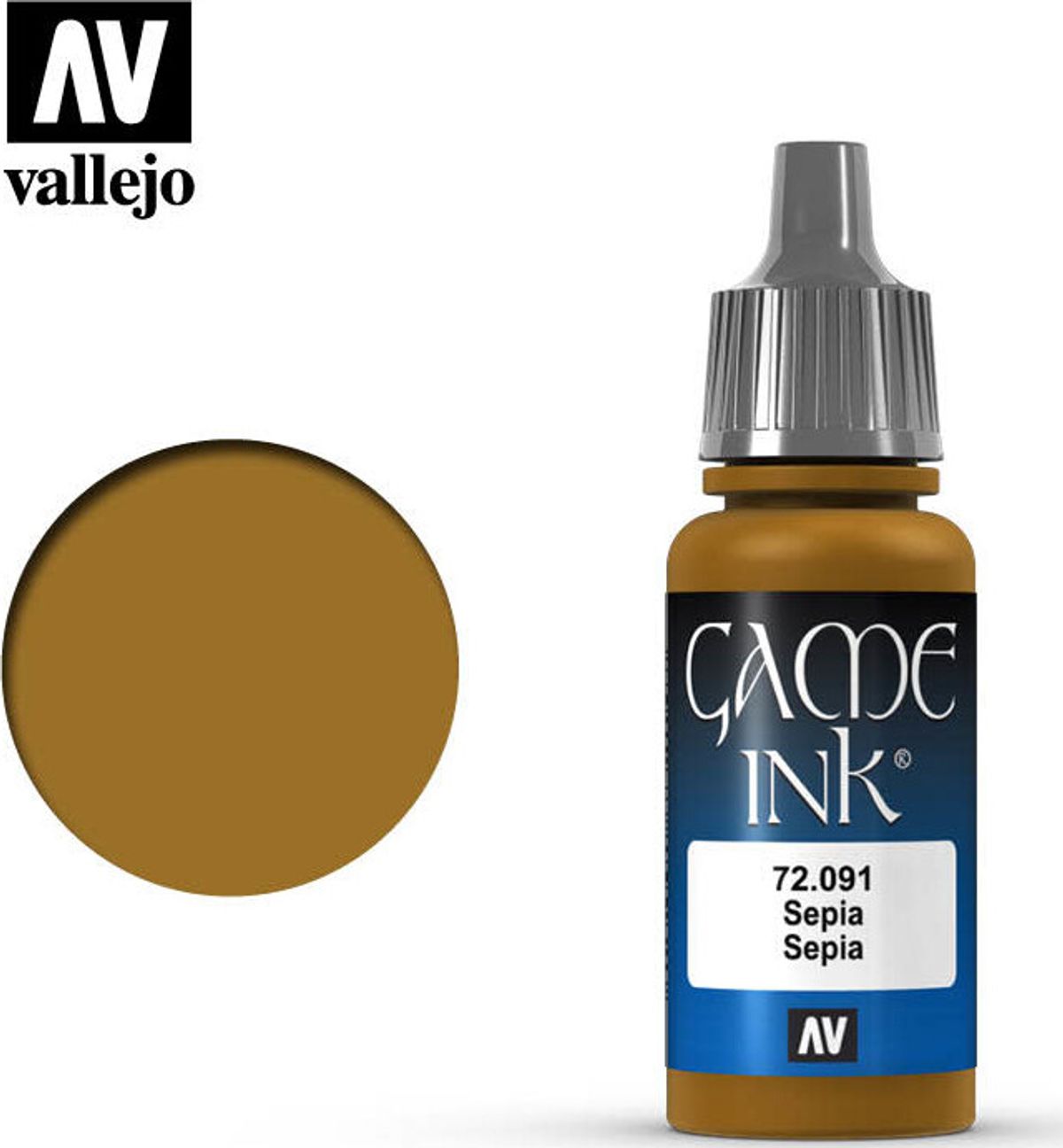 Vallejo - Game Color Ink - Sepia - 17-18 Ml - 72091