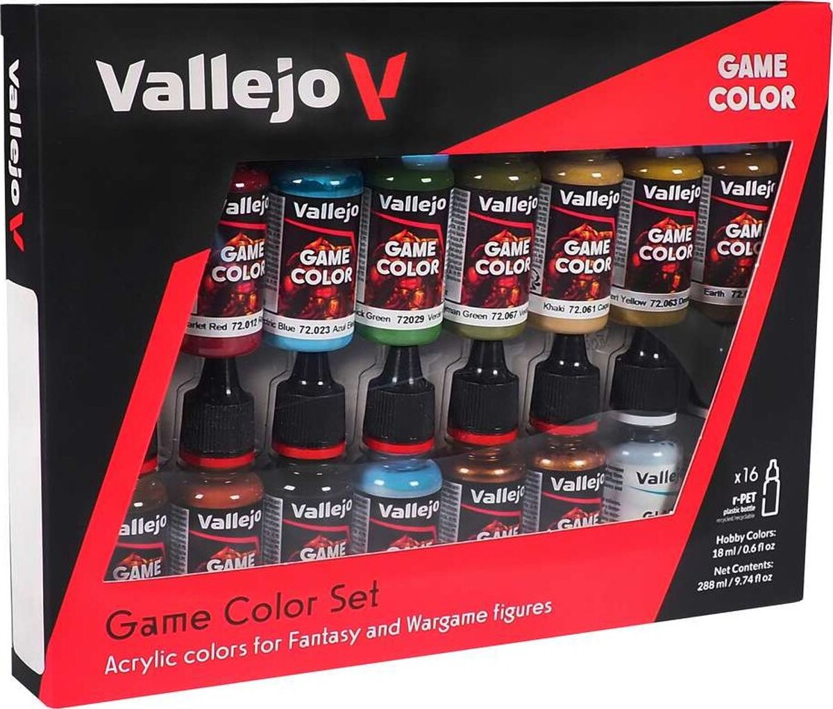 Vallejo - Game Color Maling Sæt - Specialist - 16x18 Ml - 72188