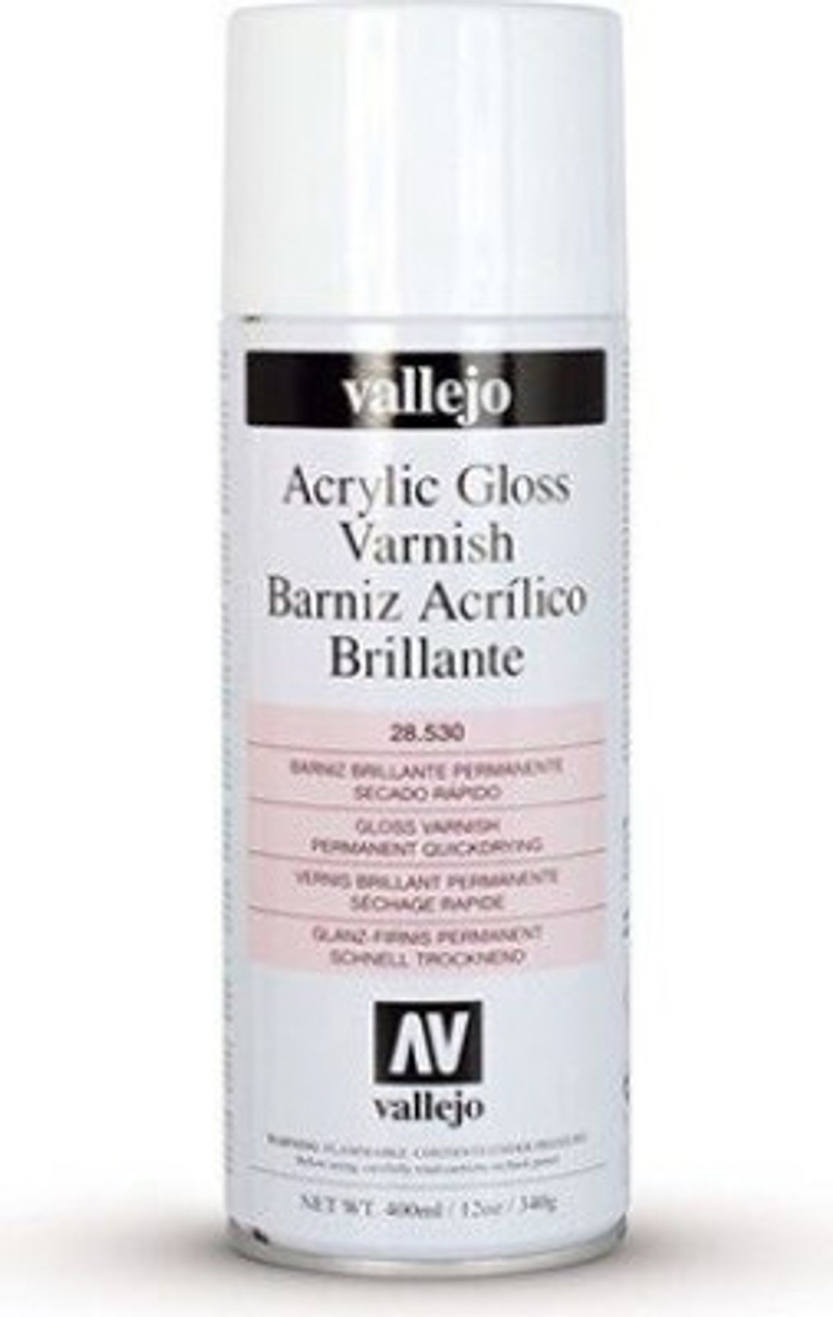 Vallejo - Gloss Varnish - Klar Lak 400 Ml