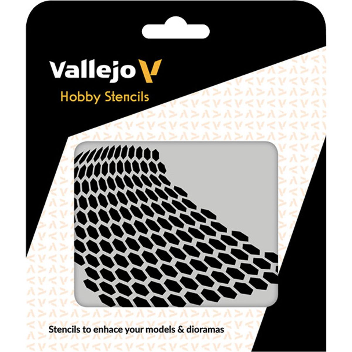 Vallejo - Hobby Stencils - Honeycomb Skabelon