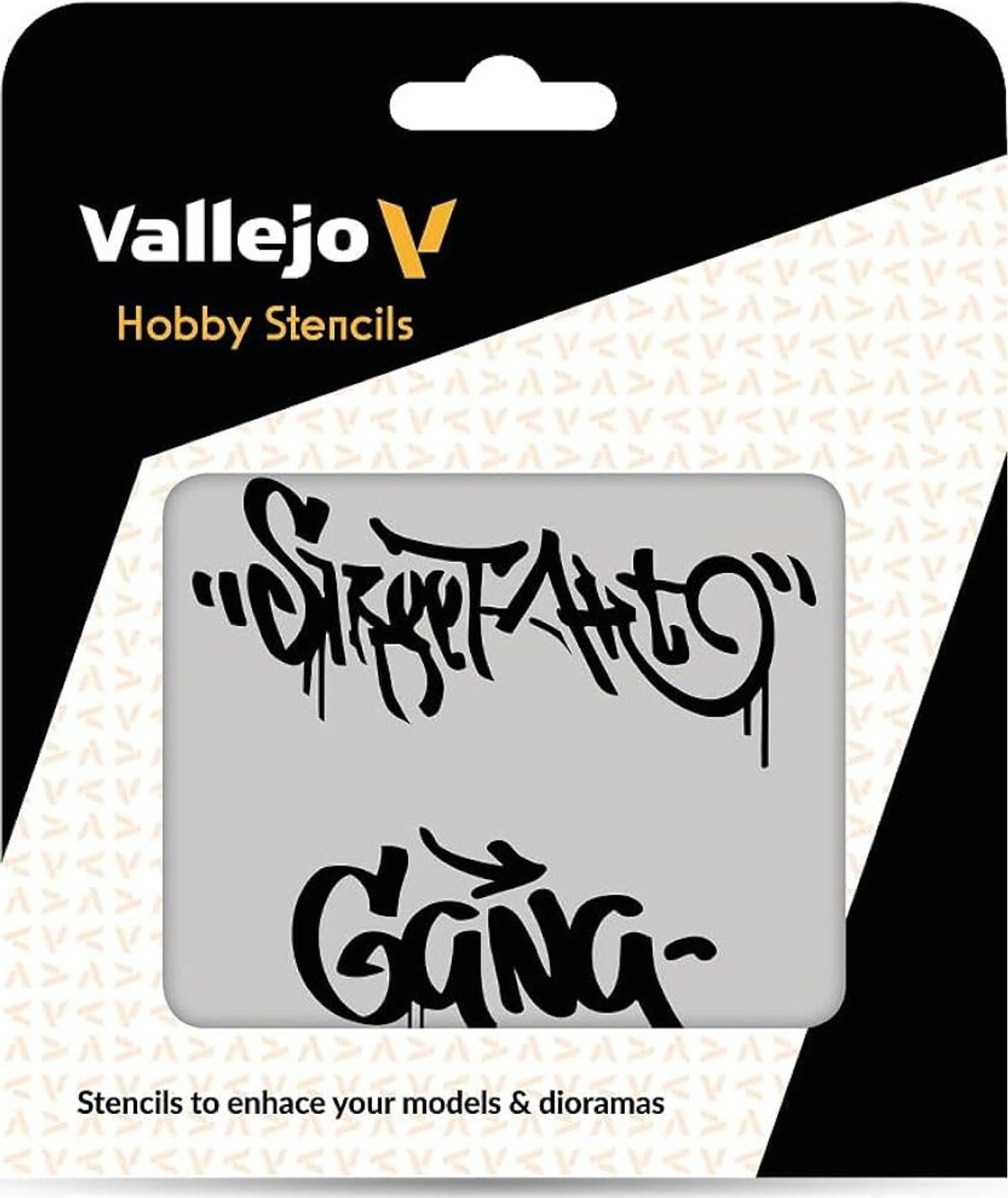 Vallejo - Hobby Stencils - Street Art No. 2