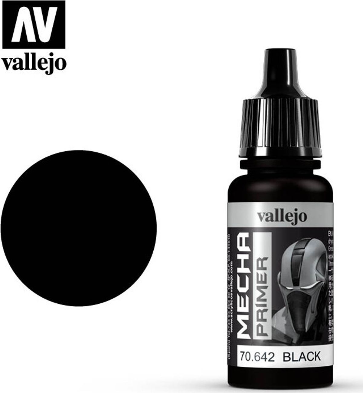 Vallejo - Mecha Color Primer - Black - 17 Ml - 70642