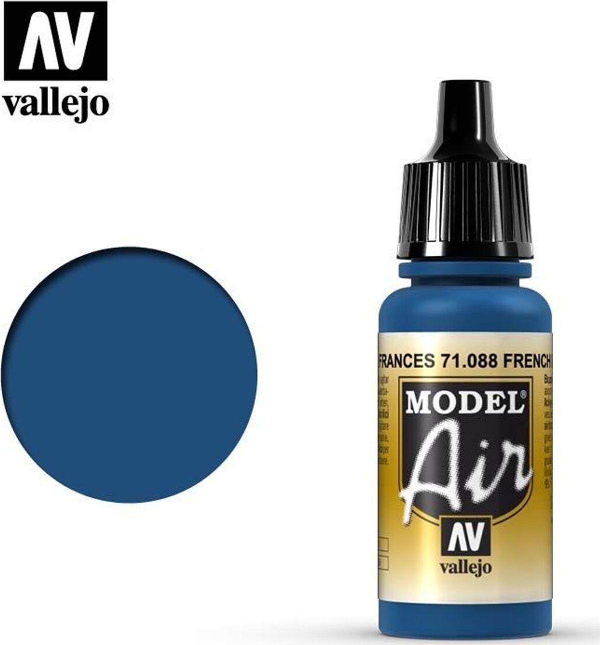 Vallejo - Model Air - French Blue Mat - 17 Ml - 71088