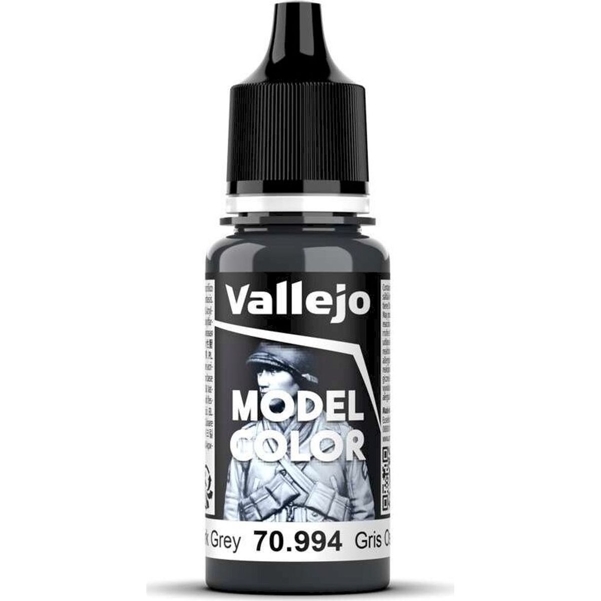 Vallejo - Model Color - Dark Grey Mat - 17-18 Ml - 70994