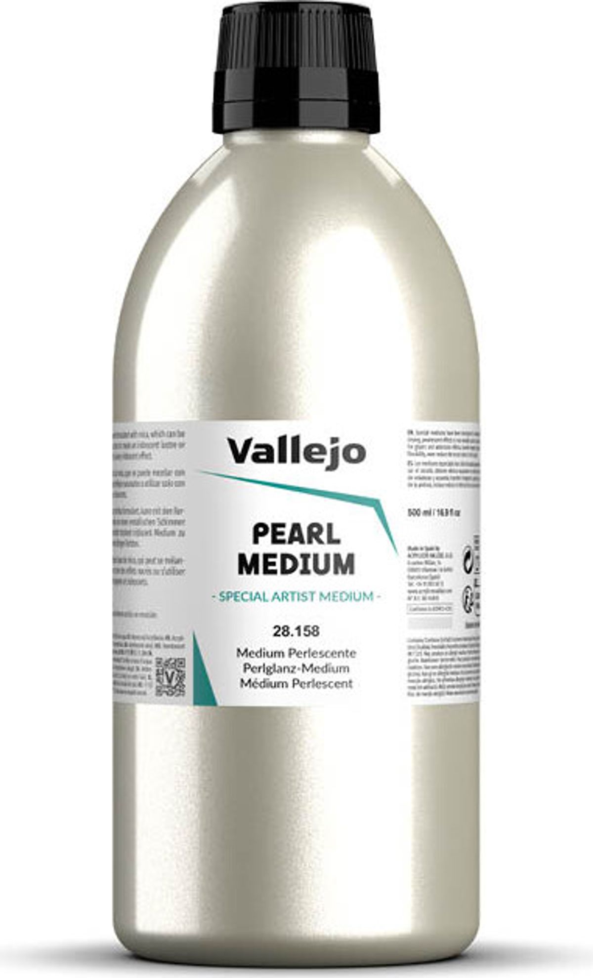 Vallejo - Pearl Medium 500 Ml - Akryl Medium