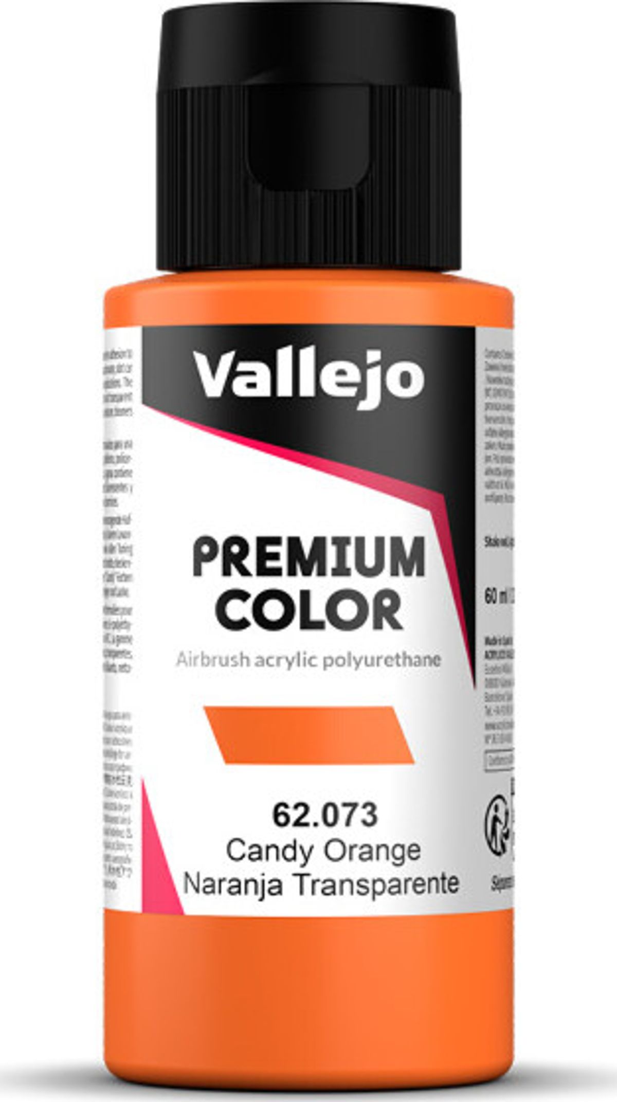 Vallejo - Premium Airbrush Maling - Candy Orange 60 Ml