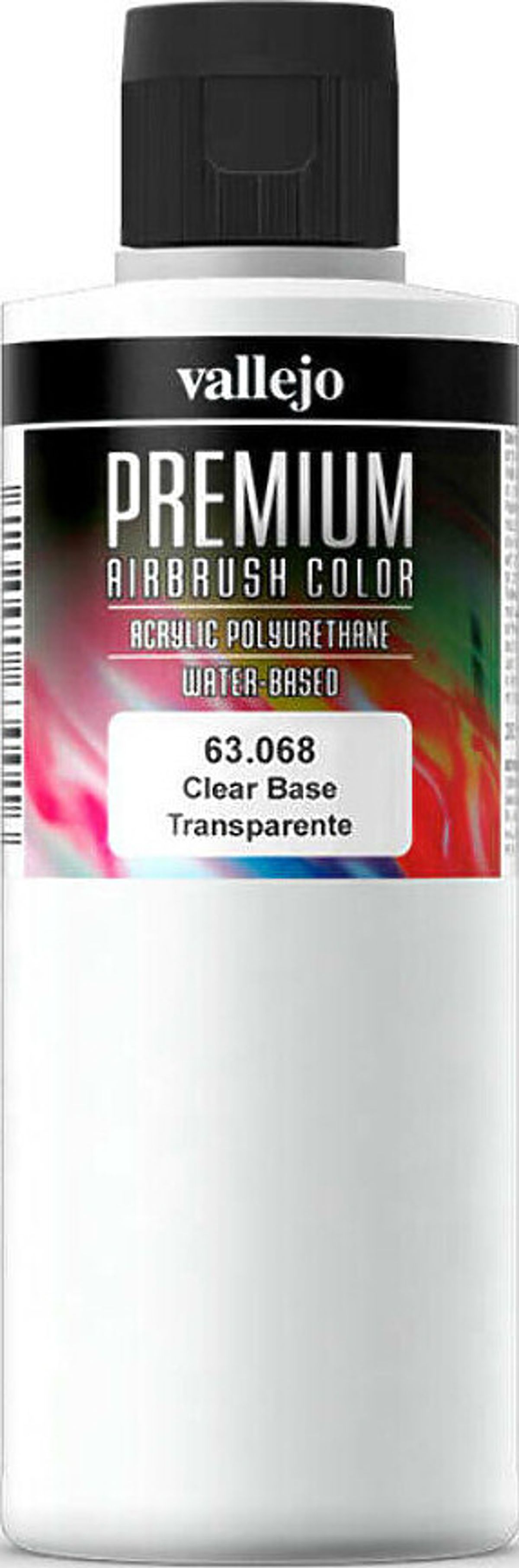 Vallejo - Premium Airbrush Maling - Clear Base 200 Ml