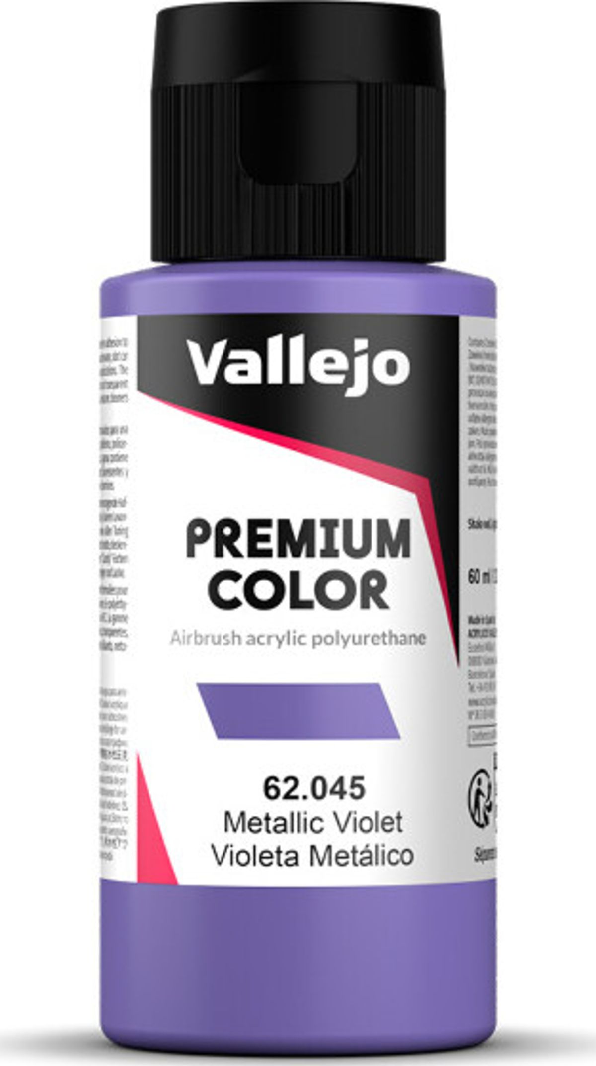 Vallejo - Premium Airbrush Maling - Metallic Violet 60 Ml