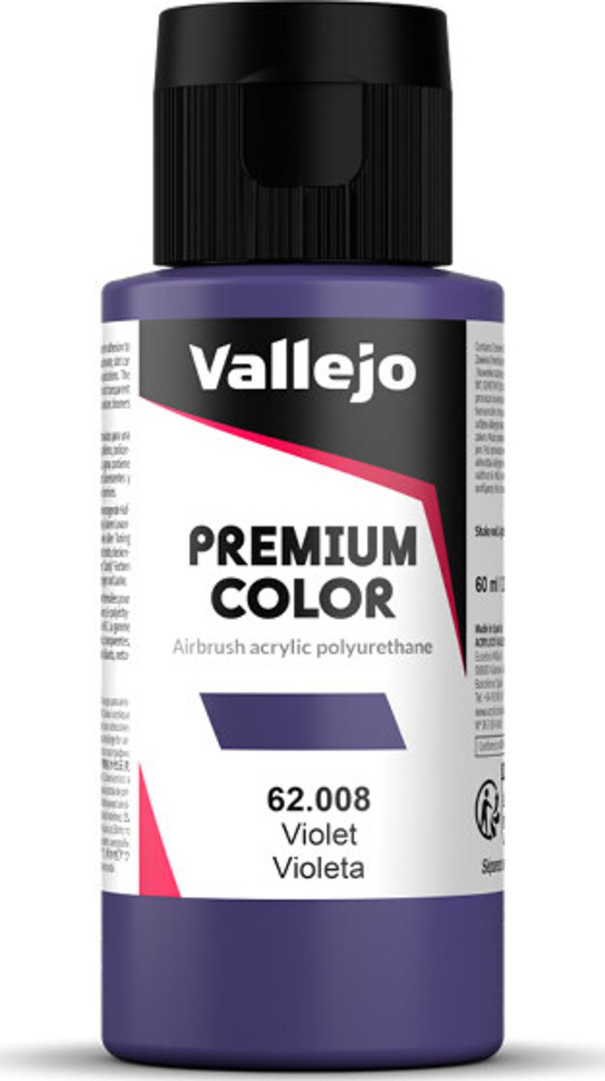 Vallejo - Premium Airbrush Maling - Violet 60 Ml