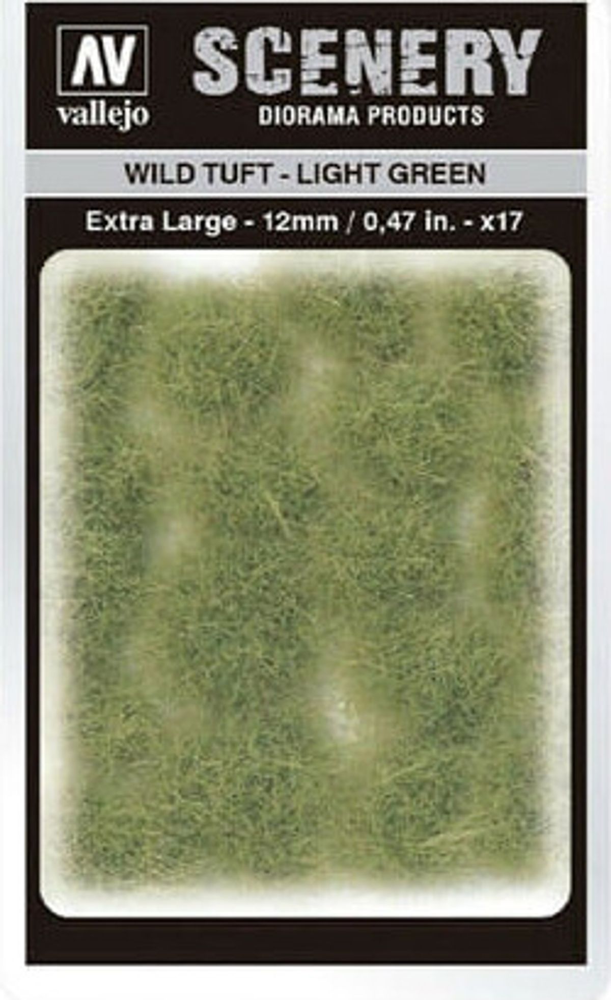 Vallejo - Scenery - Wild Tuft - Light Green 12 Mm - Sc426