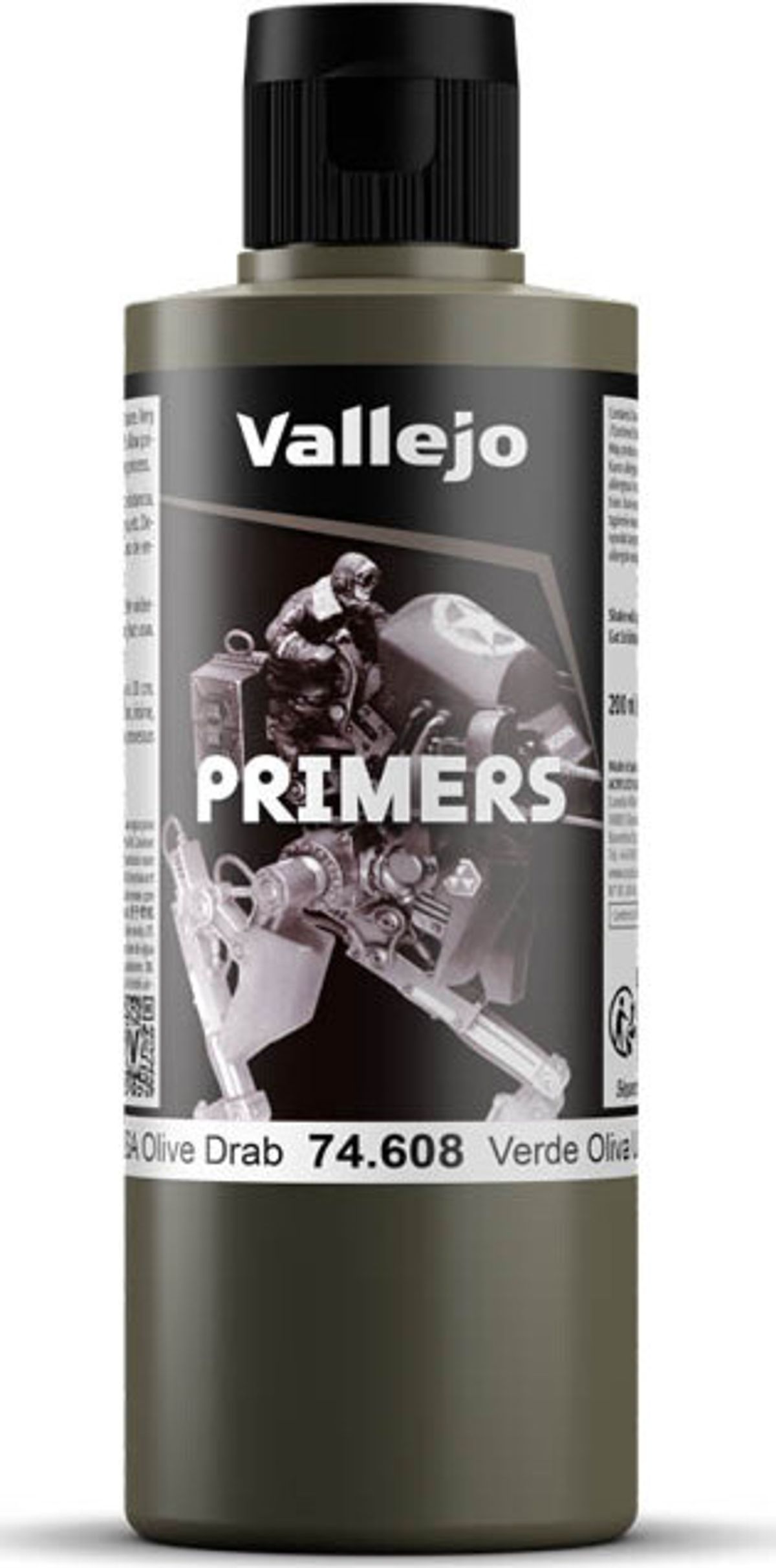 Vallejo - Surface Primer - Usa Olive Drab 200 Ml