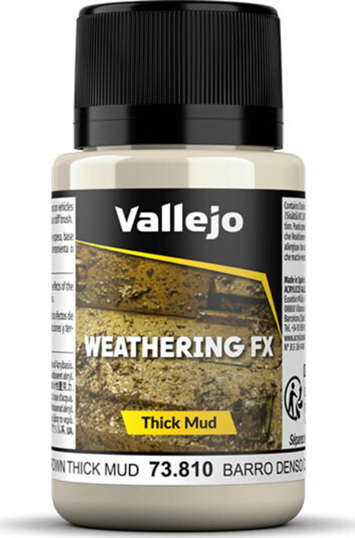 Vallejo - Thick Mud - Light Brown 40 Ml