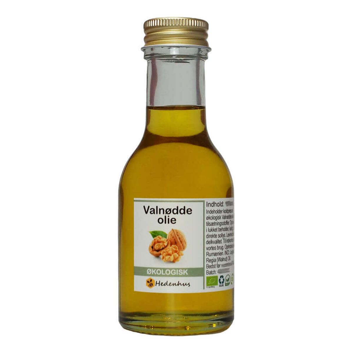 Valnøddeolie - Økologisk - Koldpresset - 250 ml