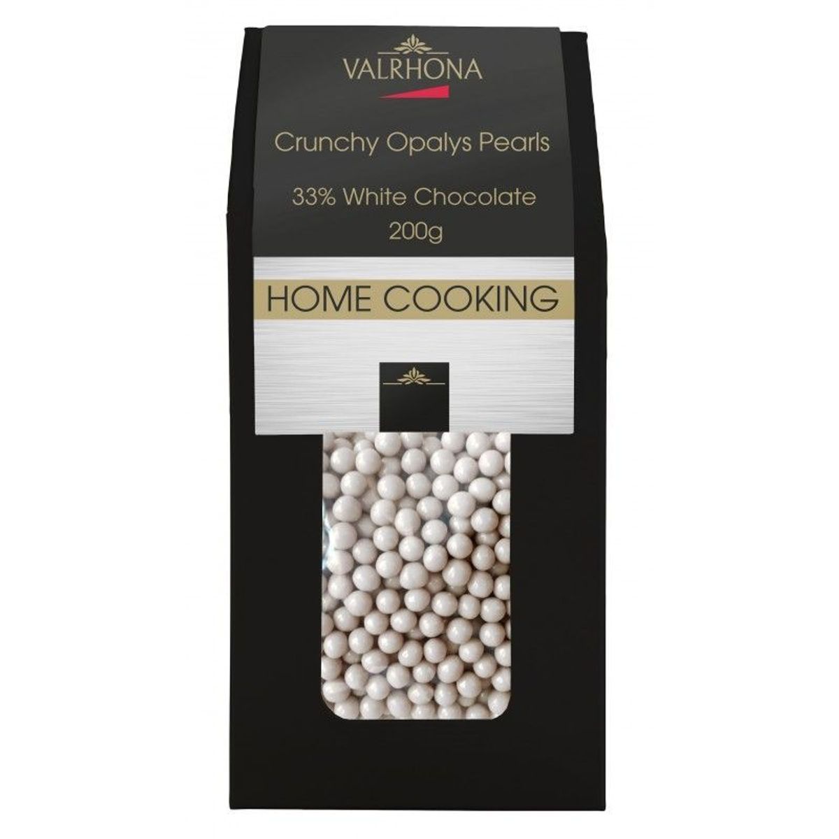 Valrhona Crunchy Opalys Pearls 200 g