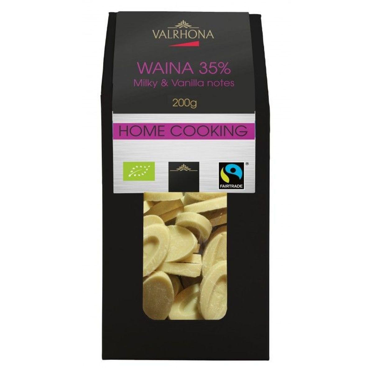 Valrhona Feves Waina 35% - 200 g.