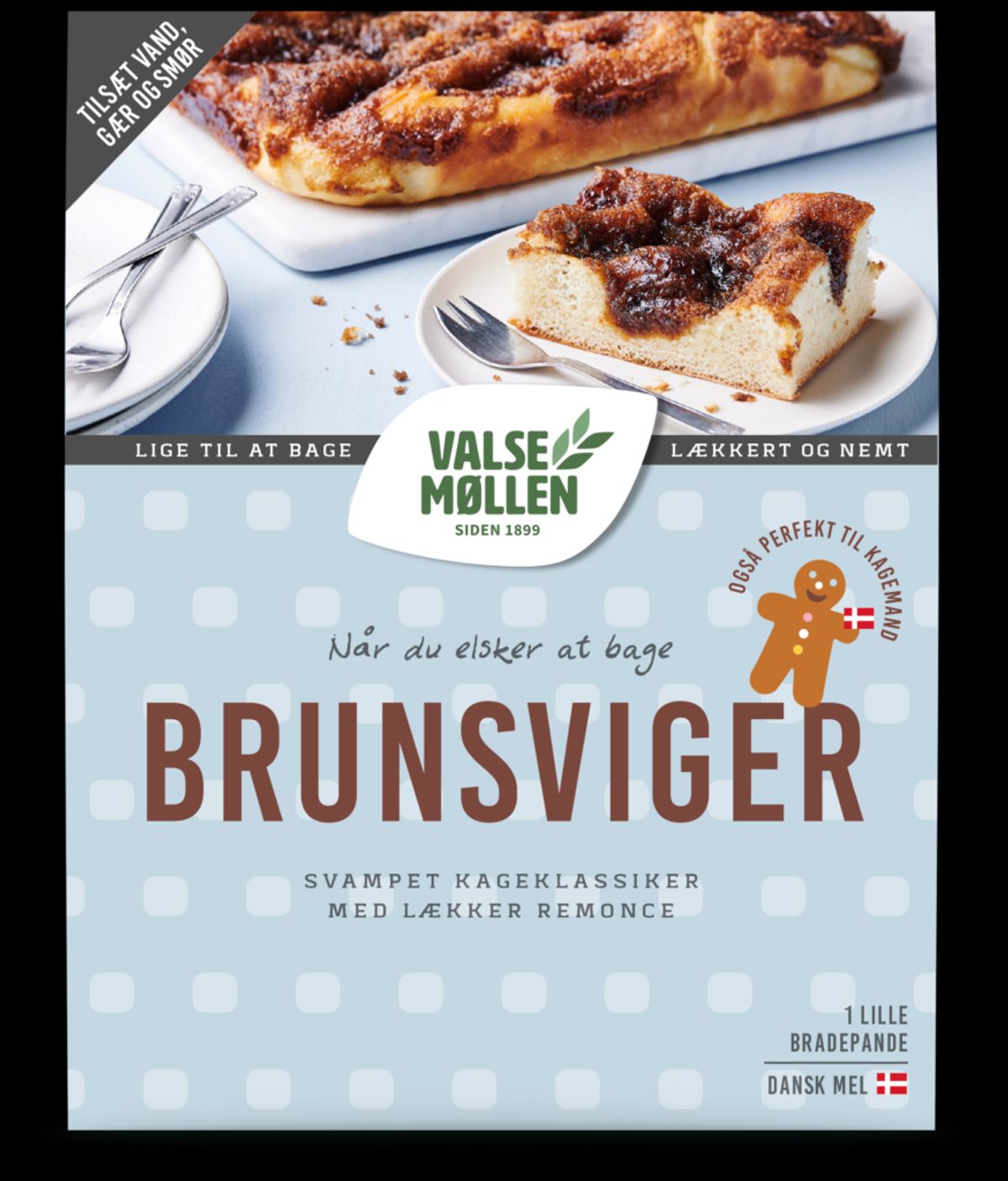 Valsemøllen - Brunsviger, 475g