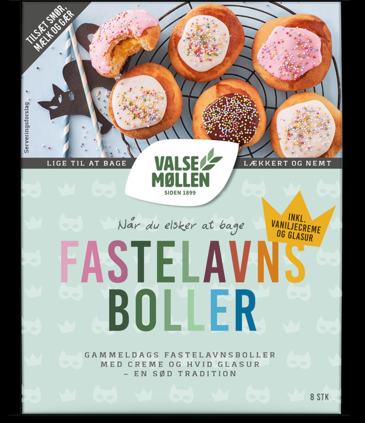 Valsemøllen - Fastelavnsboller, 390g