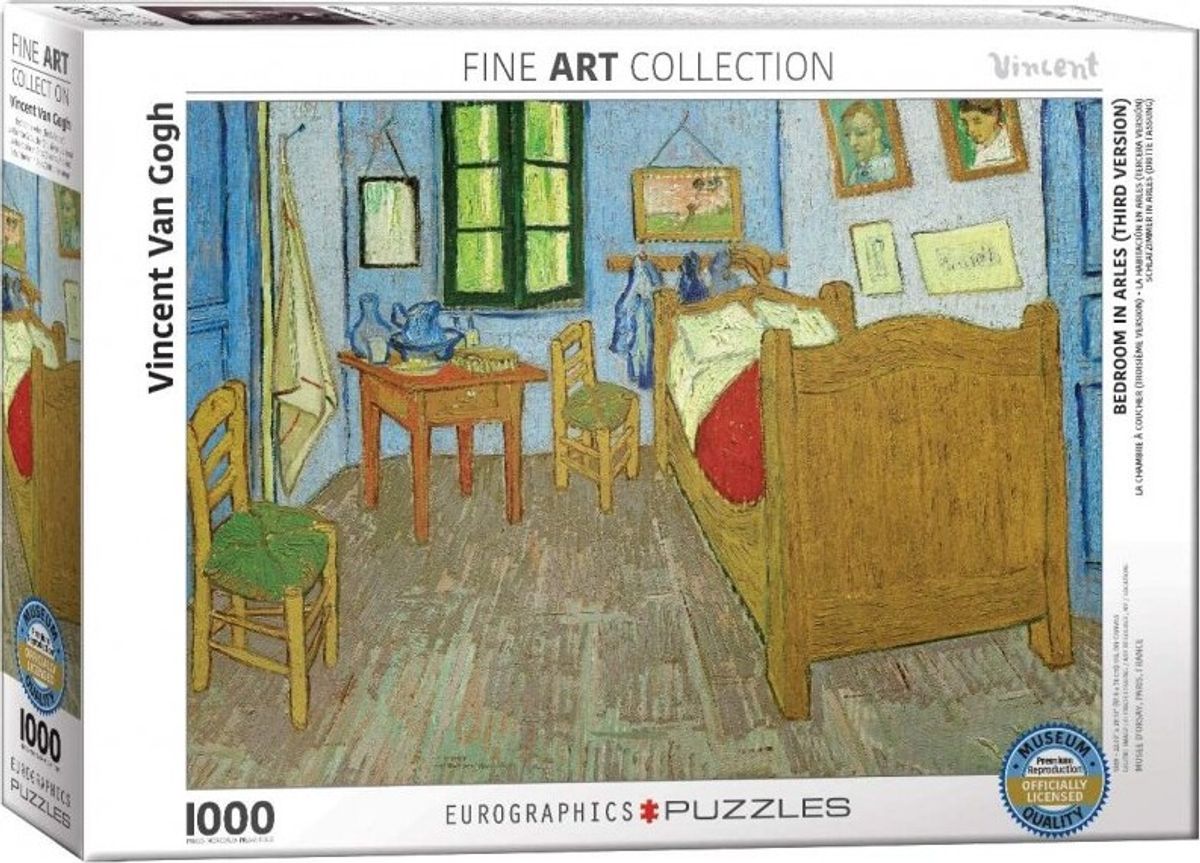 Van Gogh Puslespil - 1000 Brikker - Eurographics Puslespil