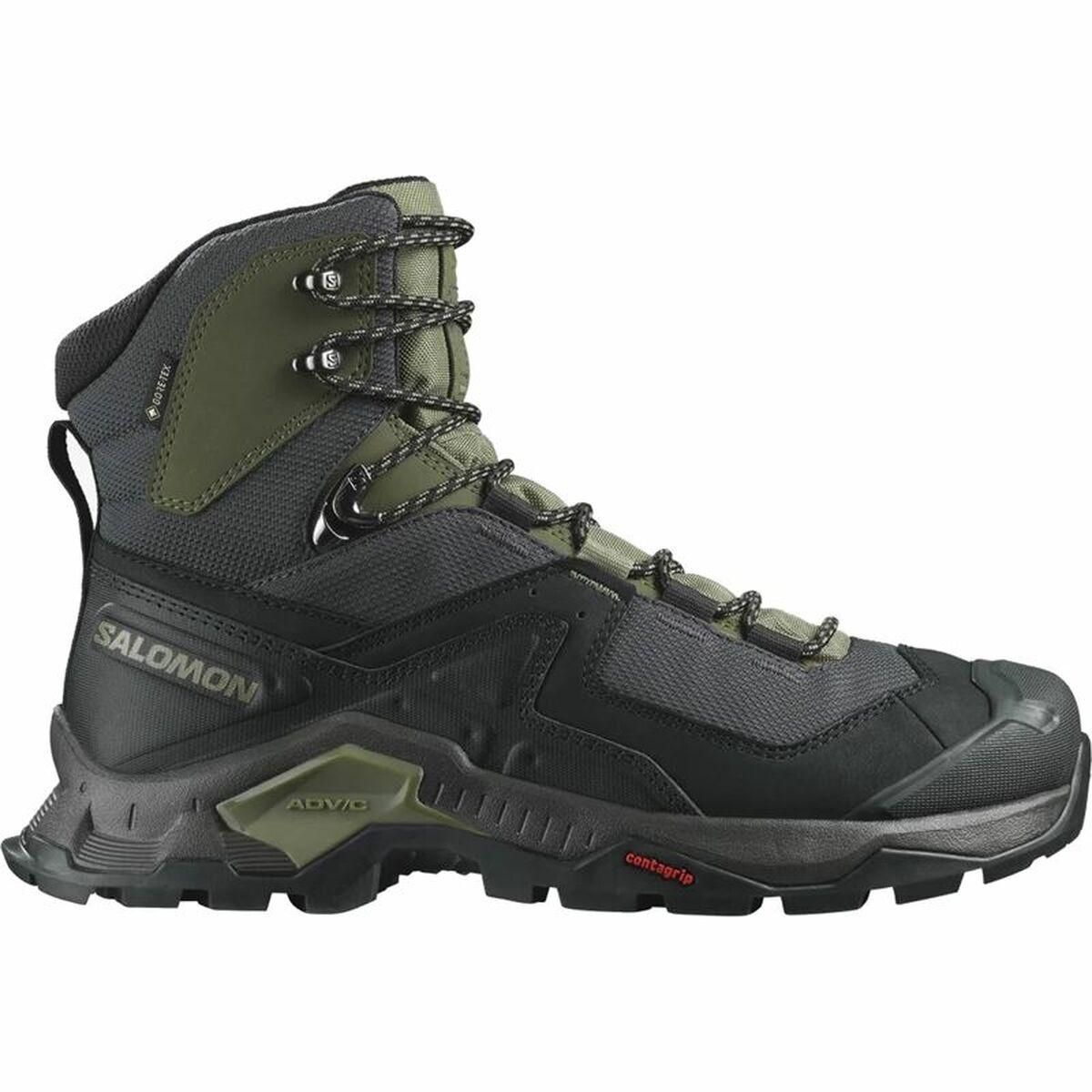 Vandrestøvler Salomon Quest Element Gore-Tex Sort Grøn 44