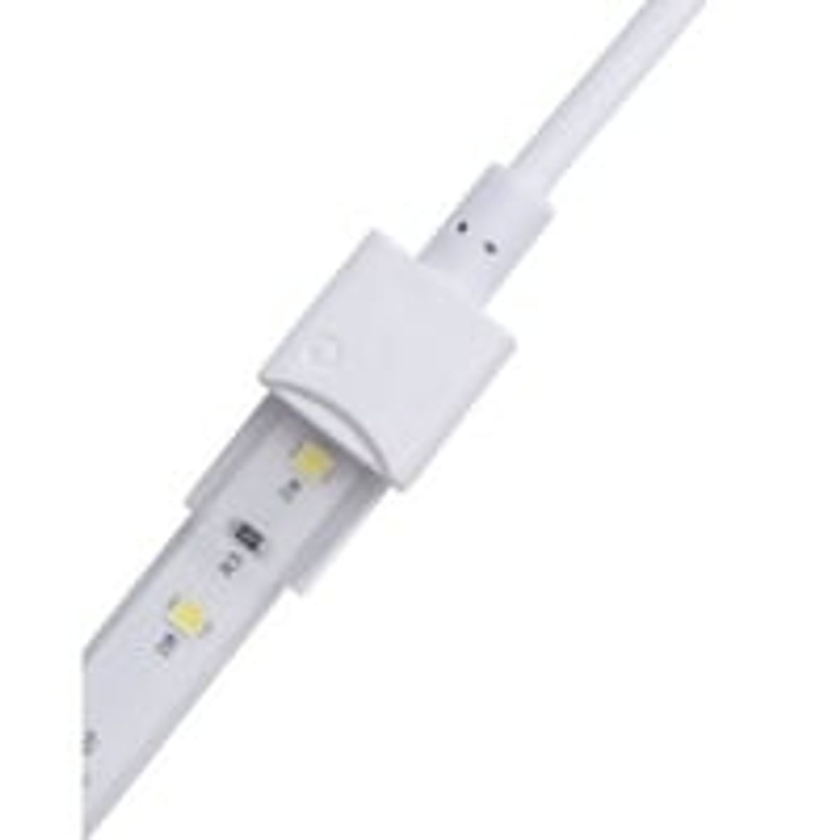 Vandtt startstik til LED strip - 8mm, enkeltfarvet, IP68, 5V-24V