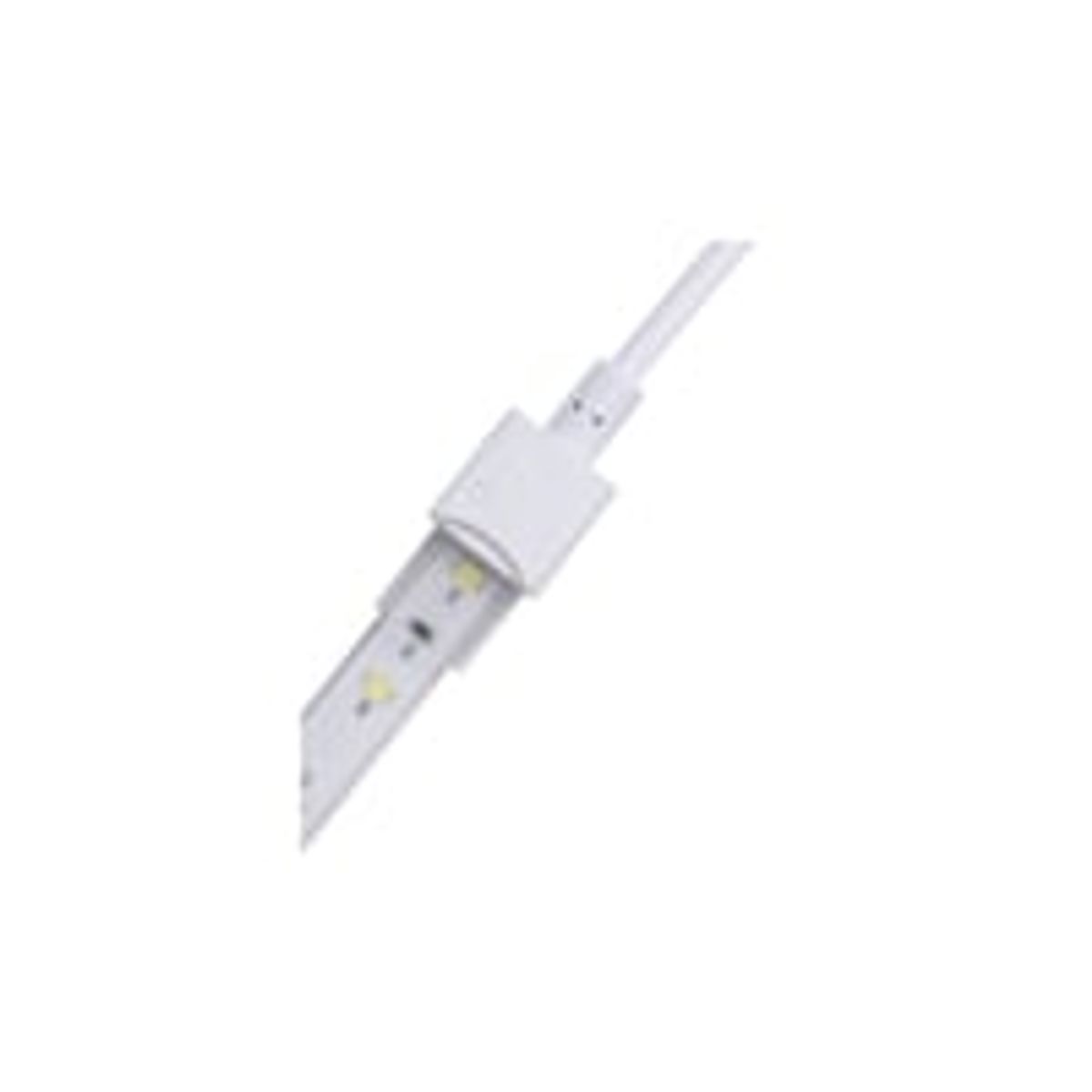 Vandtt startstik til LED strip - 8mm, enkeltfarvet, IP68, 5V-24V