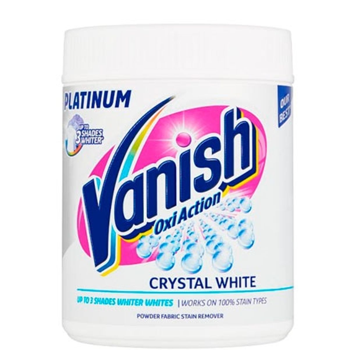 Vanish Oxi Action Platinum Crystal White - 470 g