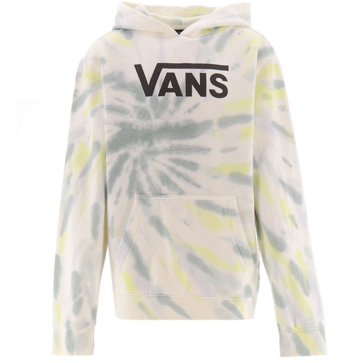 Vans Hættetrøje - Spiral Tie Dye - Iceberg Green