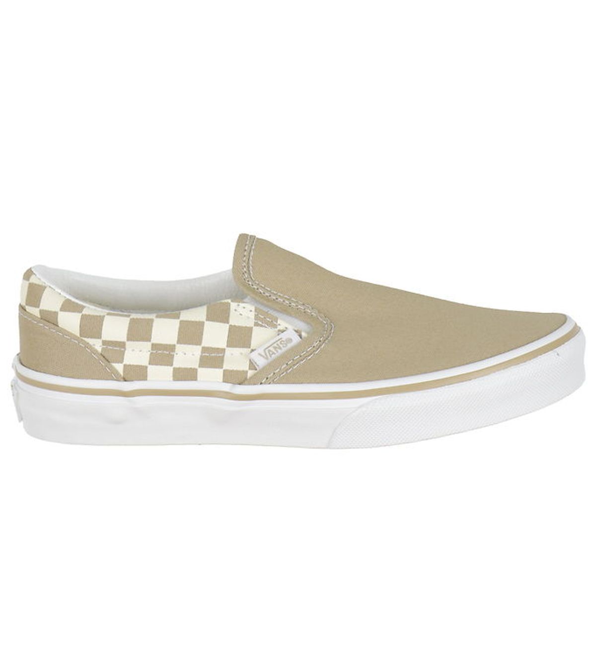 Vans Sko - Classic Slip-On - Brun/Hvidternet