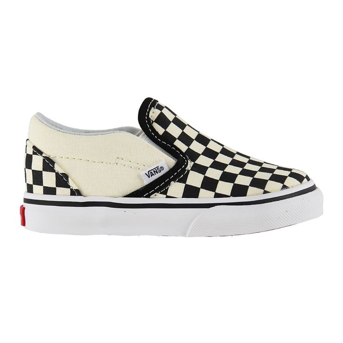 Vans Sko - Classic Slip-on - Sort/Hvid Ternet