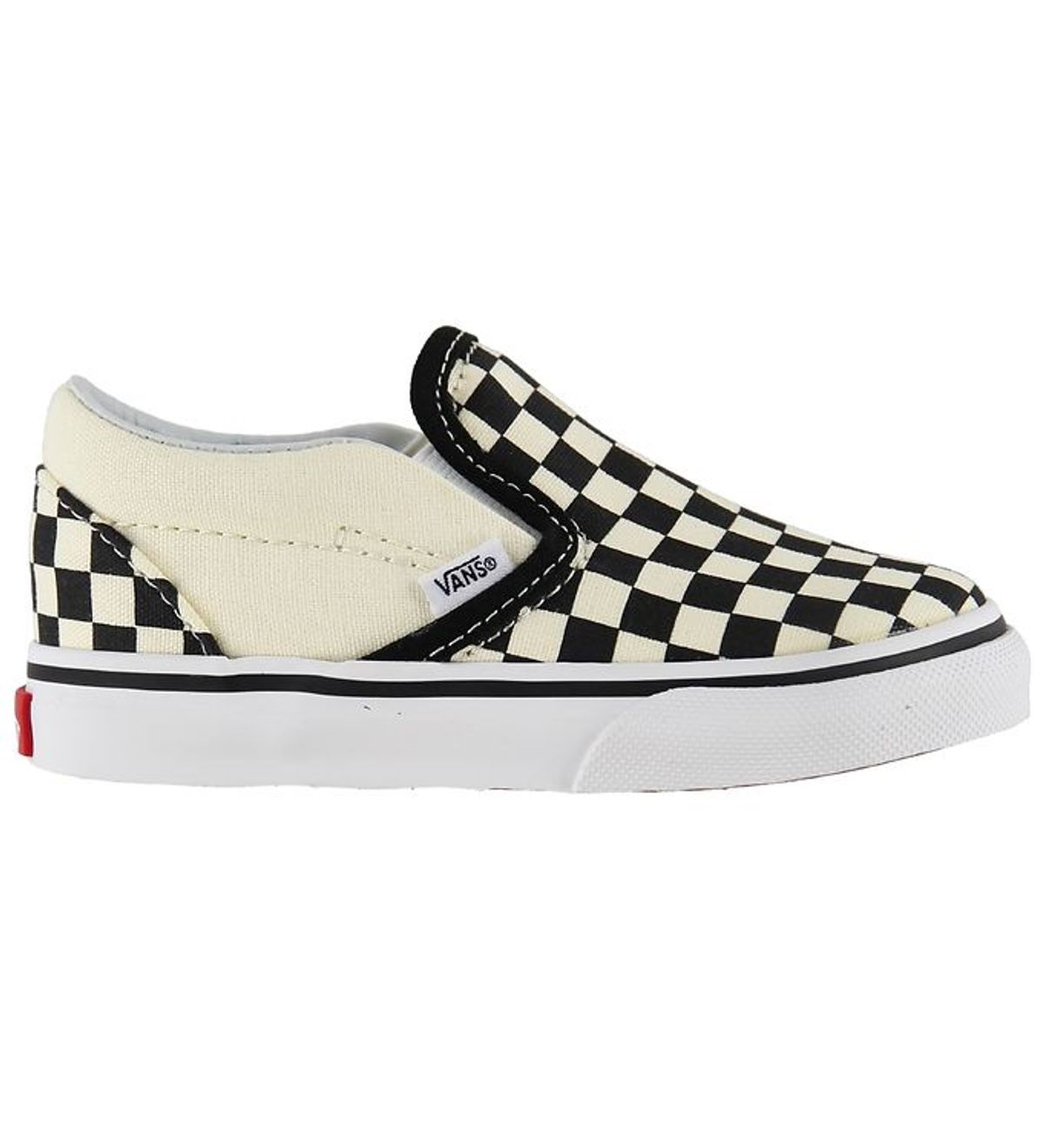 Vans Sko - Classic Slip-on - Sort/Hvid Ternet