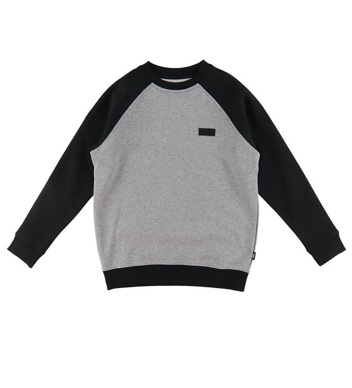 Vans Sweatshirt - Core Basic Raglan - Sort/Cement Heather