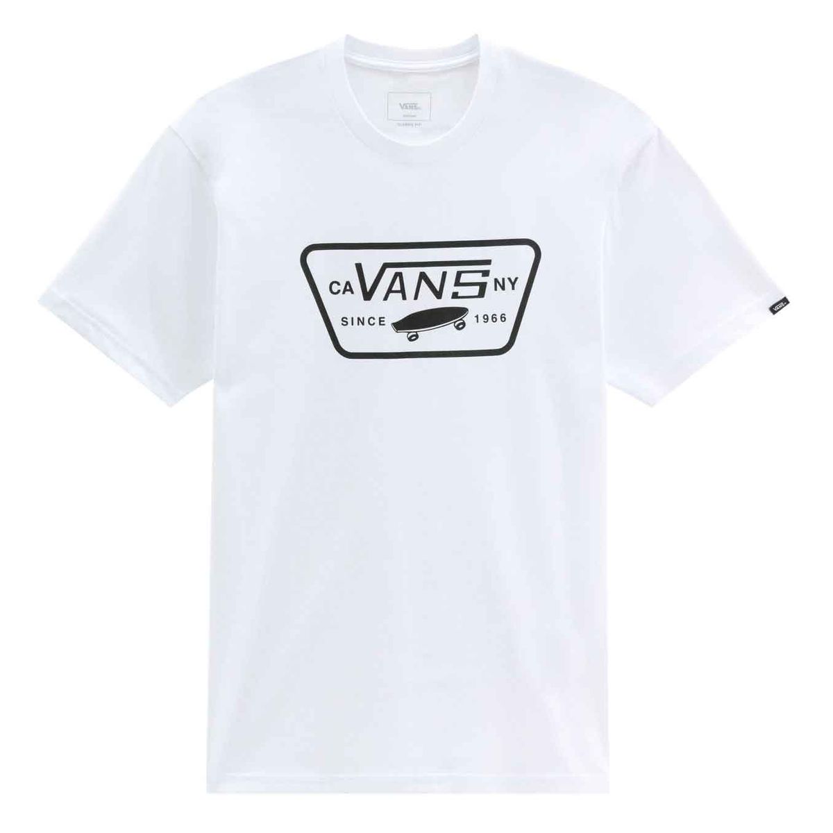 Vans T-shirt Full Patch Hvid/Sort