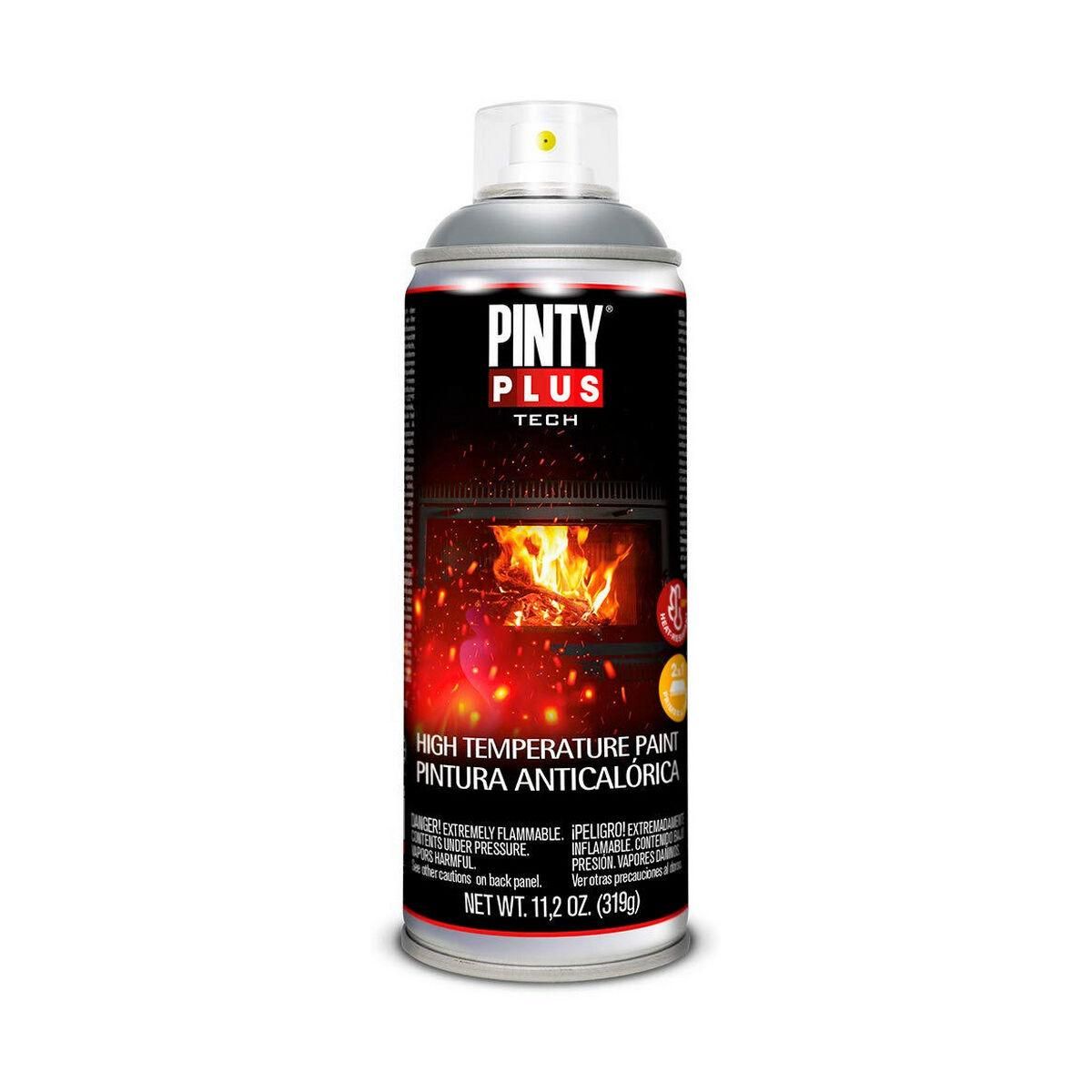 Varmebestandig maling Pintyplus Tech A150 400 ml Spray Sølvfarvet