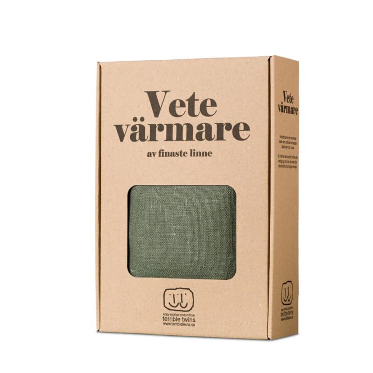 Varmepude med hvedekerner - Large - Olive Green