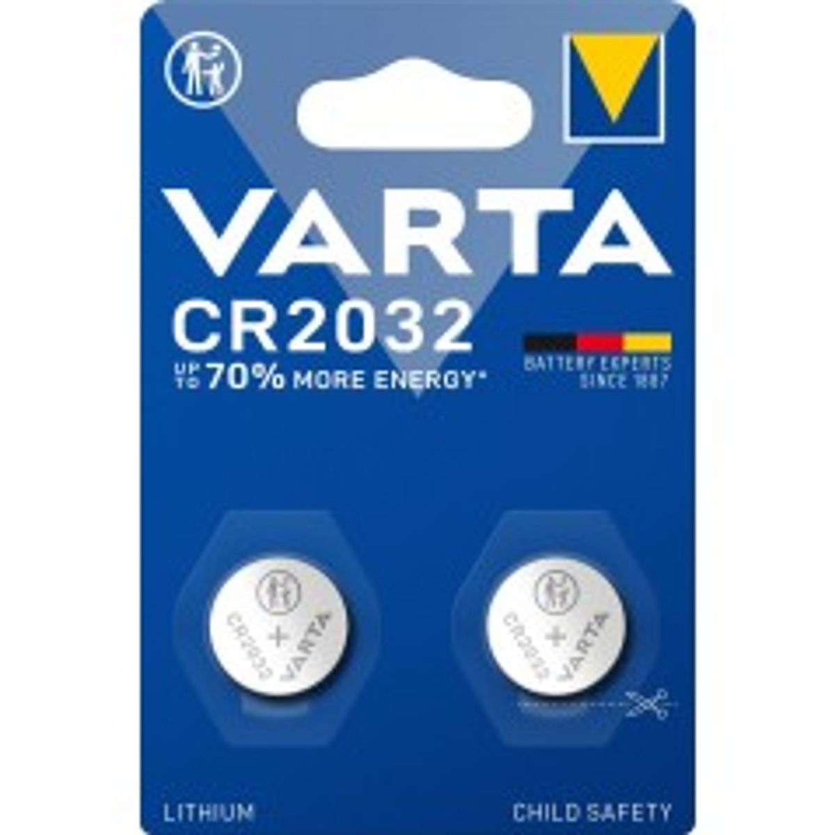 Varta 1x2 CR 2032