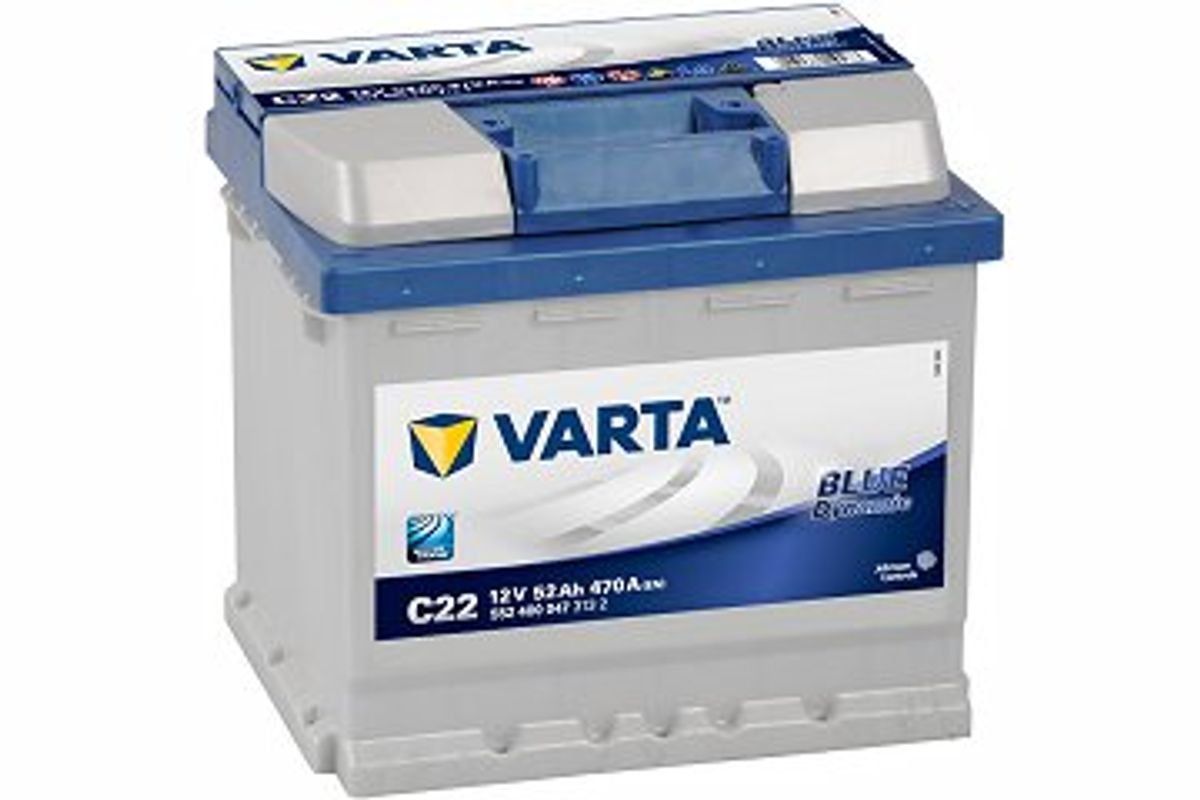 VARTA Batteri 52Amp.