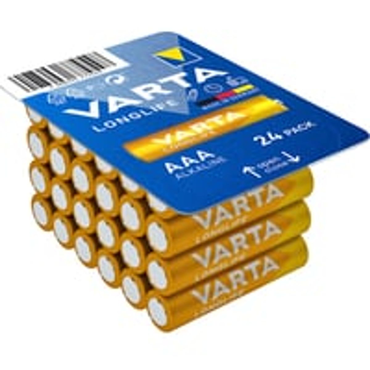 Varta Batteri Longlife AAA 24 stk