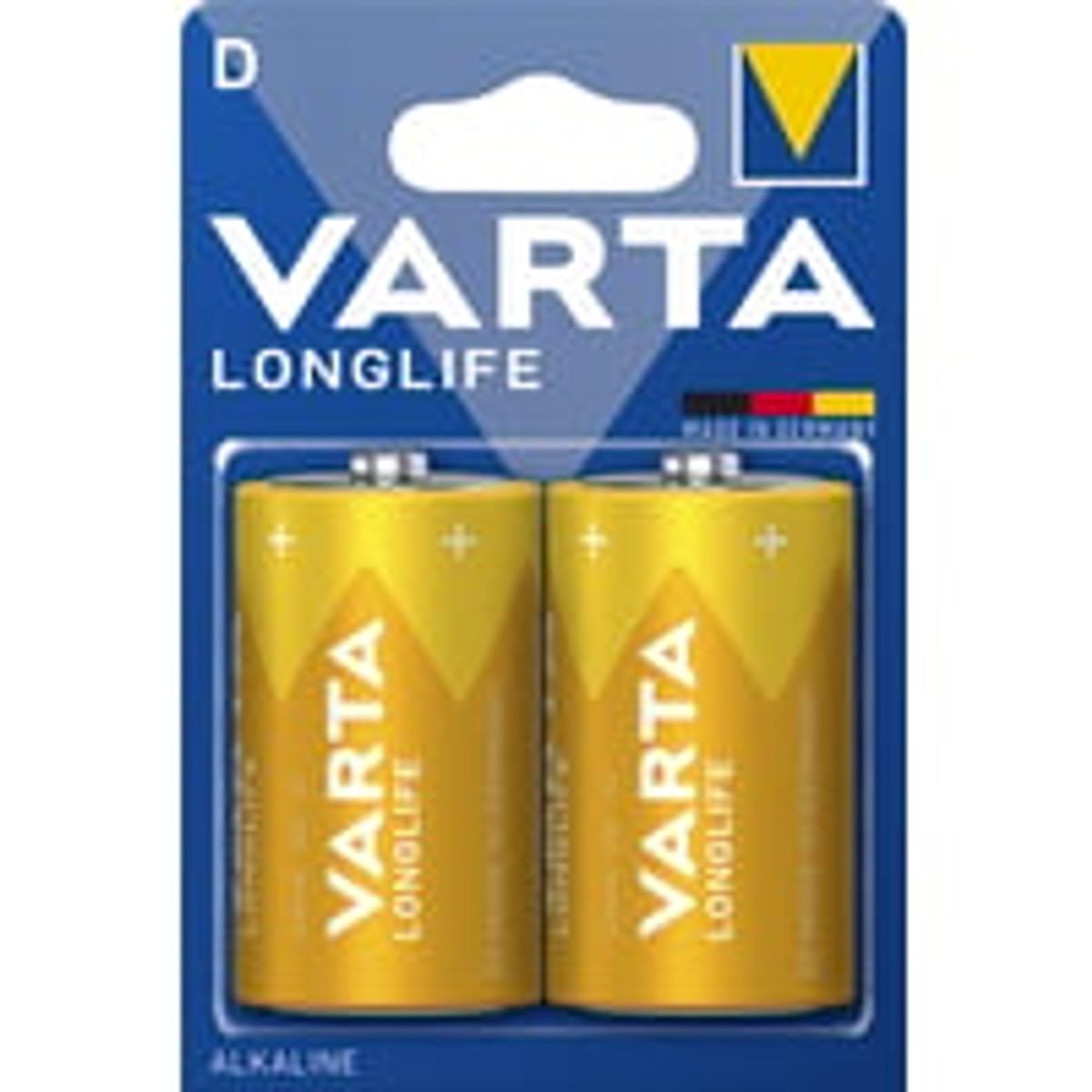 Varta Batteri Longlife D 2 stk