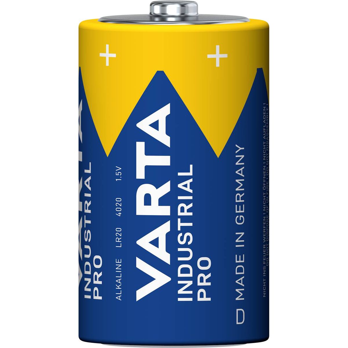 Varta batterier Alkaliske D LR20 1,5V Industrial