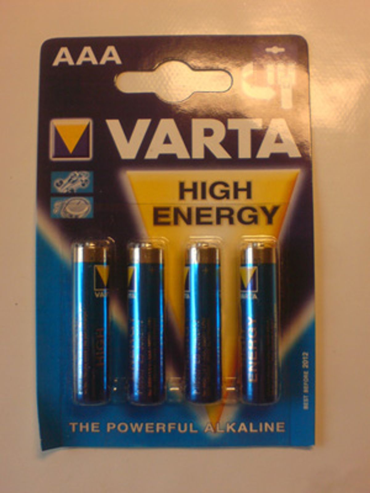 VARTA Batteripakke 4 stk. Varta AAA