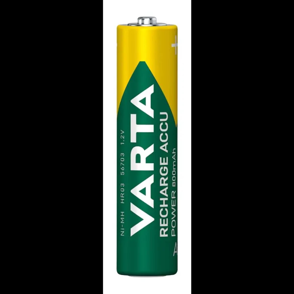 Varta genopladelige batterier AAA 800 mAh 4-pak