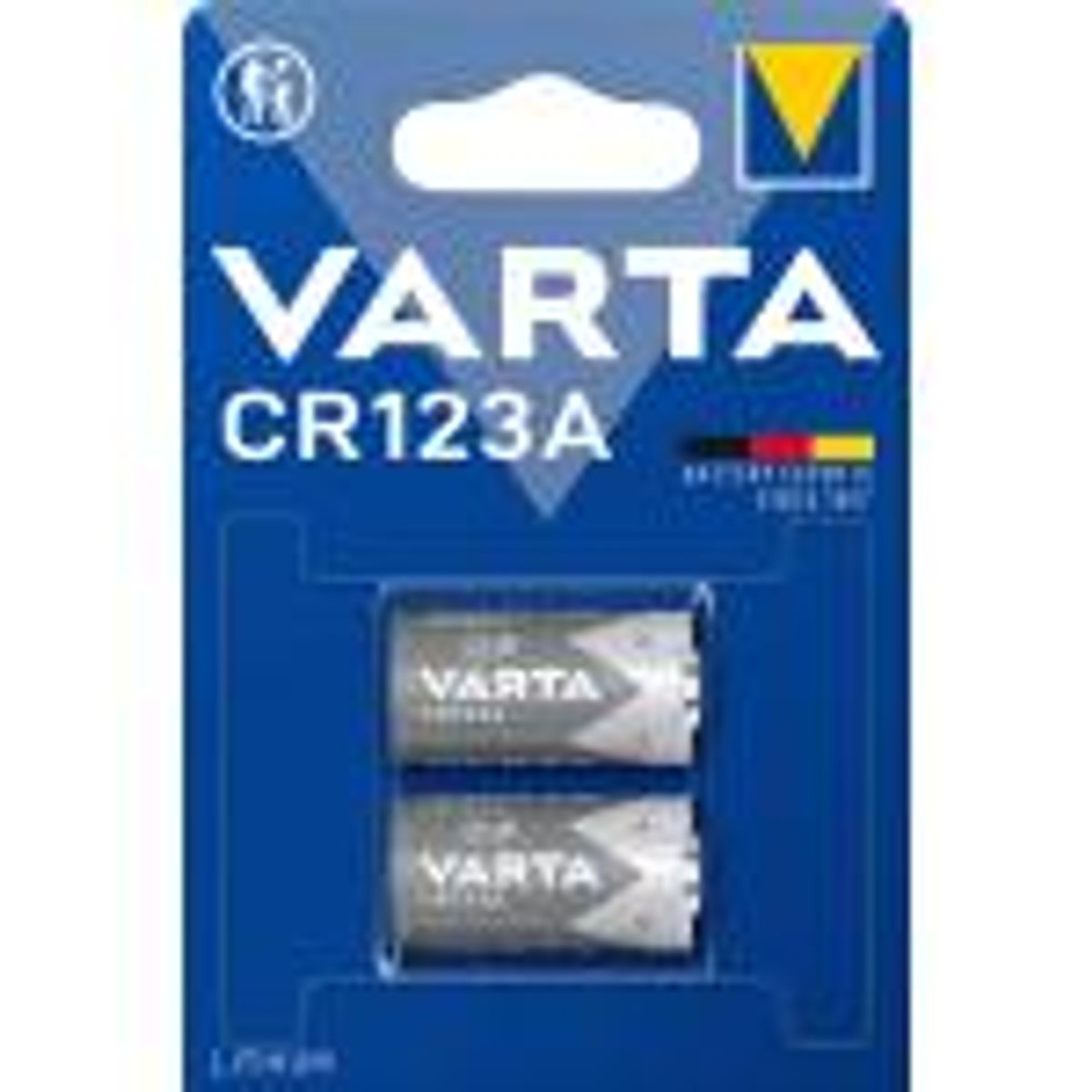 Varta Lithium Batteri Cr123A 3 V 2-Bobler