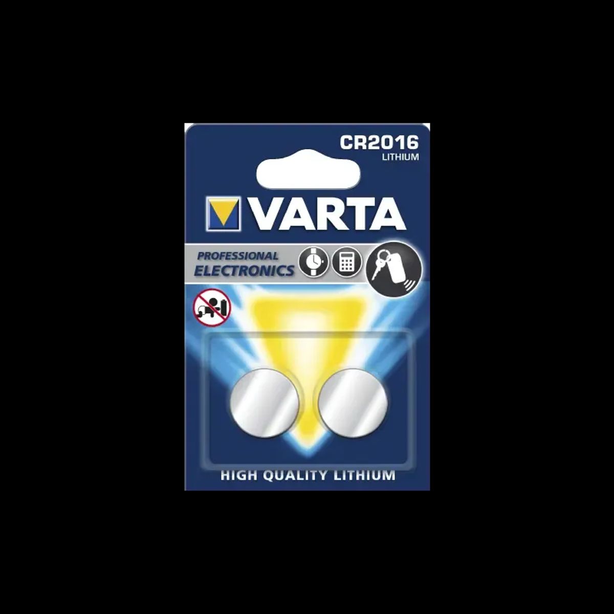 Varta Lithium Cell - CR2016 - 2pk.