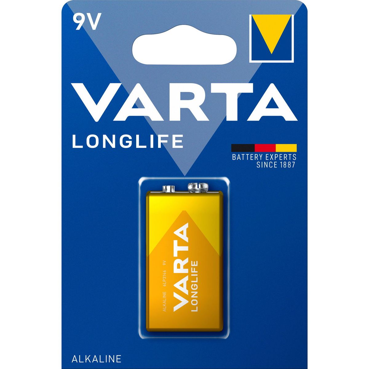 VARTA LongLife batteri 9V/6LP3146 9 v 1 stk