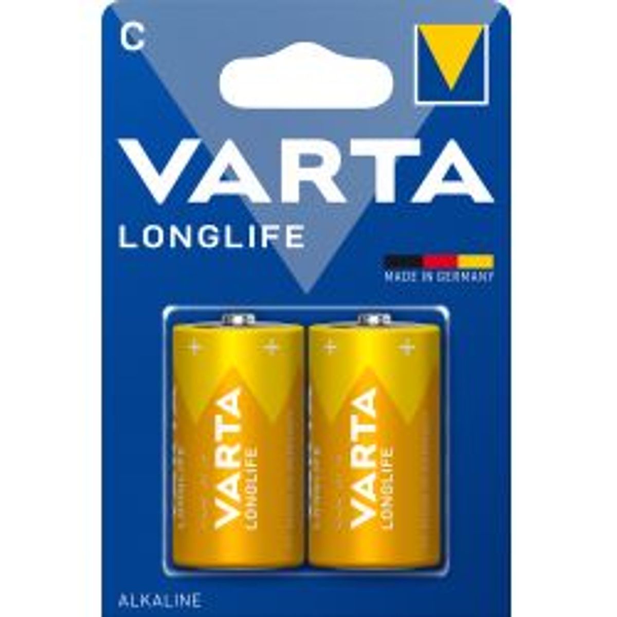 Varta Longlife C 2 Pack (b) - Batteri