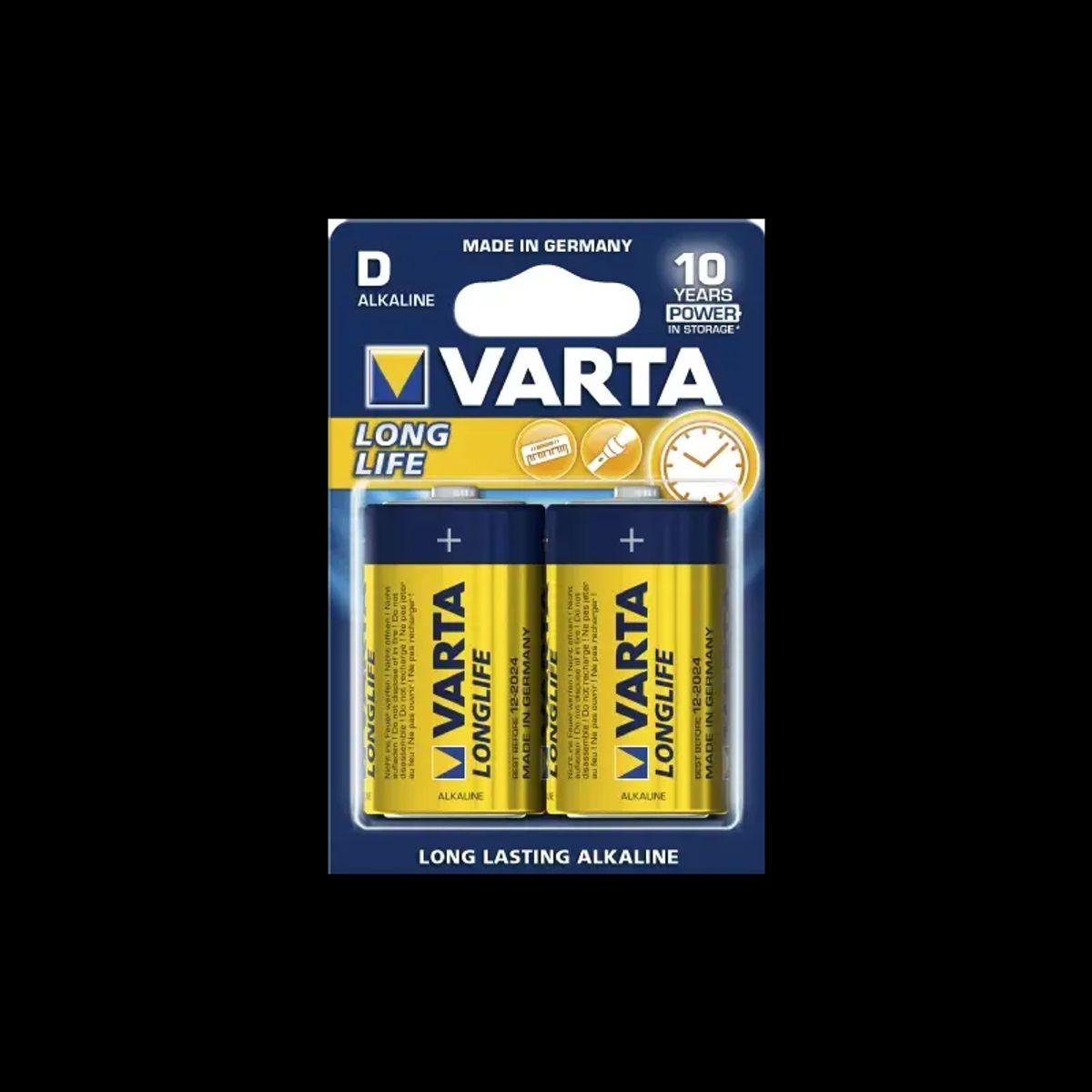 Varta Longlife - D - 2pk.