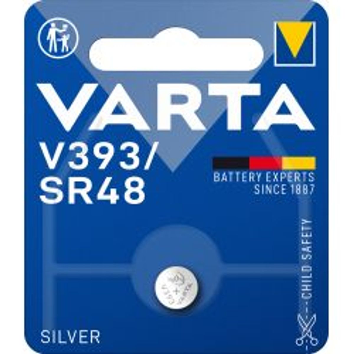 Varta V393/sr48 Silver Coin 1 Pack - Batteri