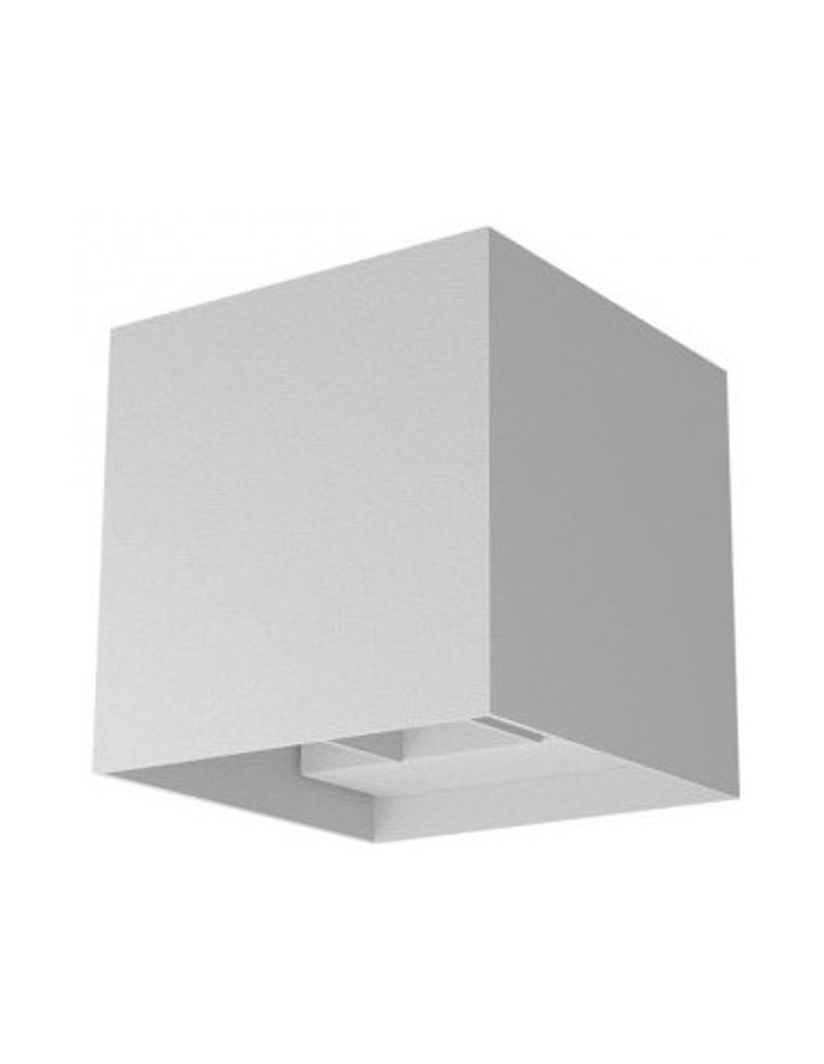 VARY Up-Down Væglampe i aluminium H12 cm 2 x 10W COB LED - Mat hvid