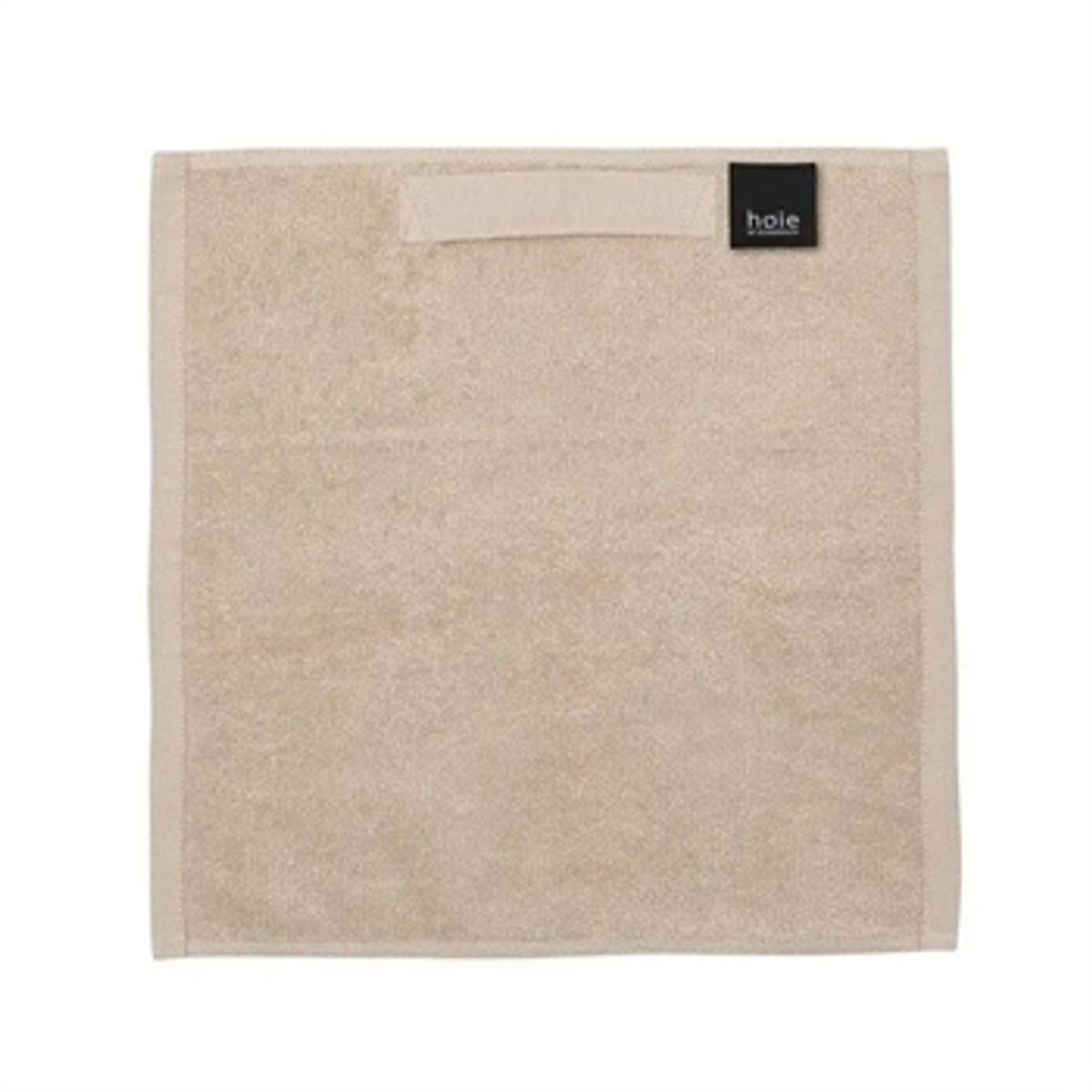 Vaskeklud - 30x30 cm - Ecru/Beige - 100% Økologisk bomuld - Vaskeklud fra Høie