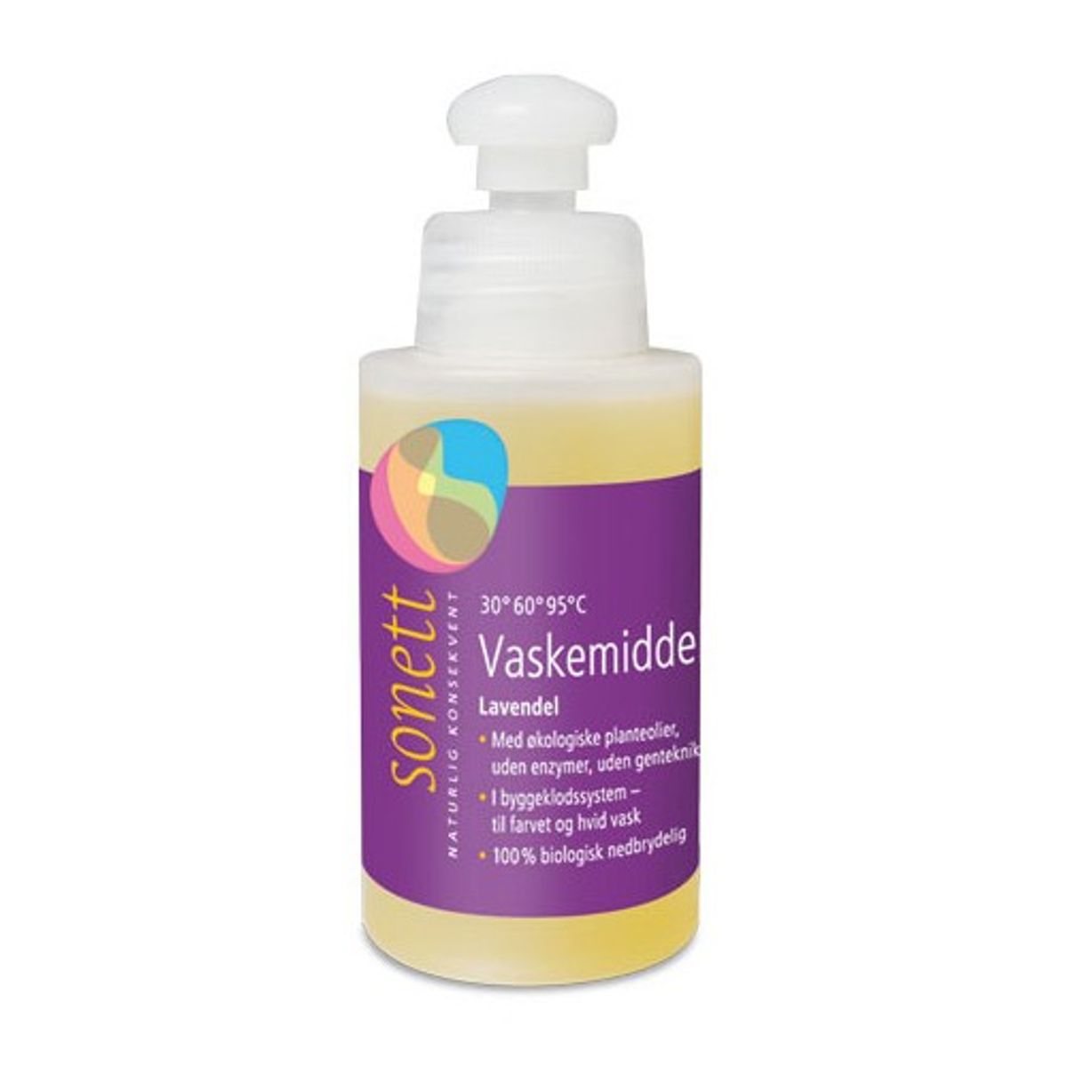 Vaskemiddel flydende lavendel - 120 ml - Sonett